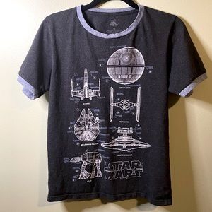 Star Wars Starship (and Space Station) Design Tee